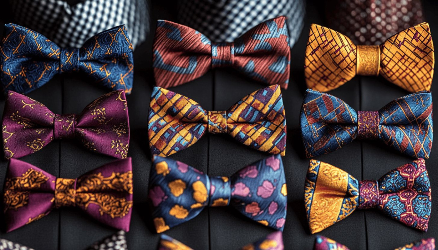 Accessoires - Cravates et nœuds papillon motifs et couleurs pour l'homme moderne